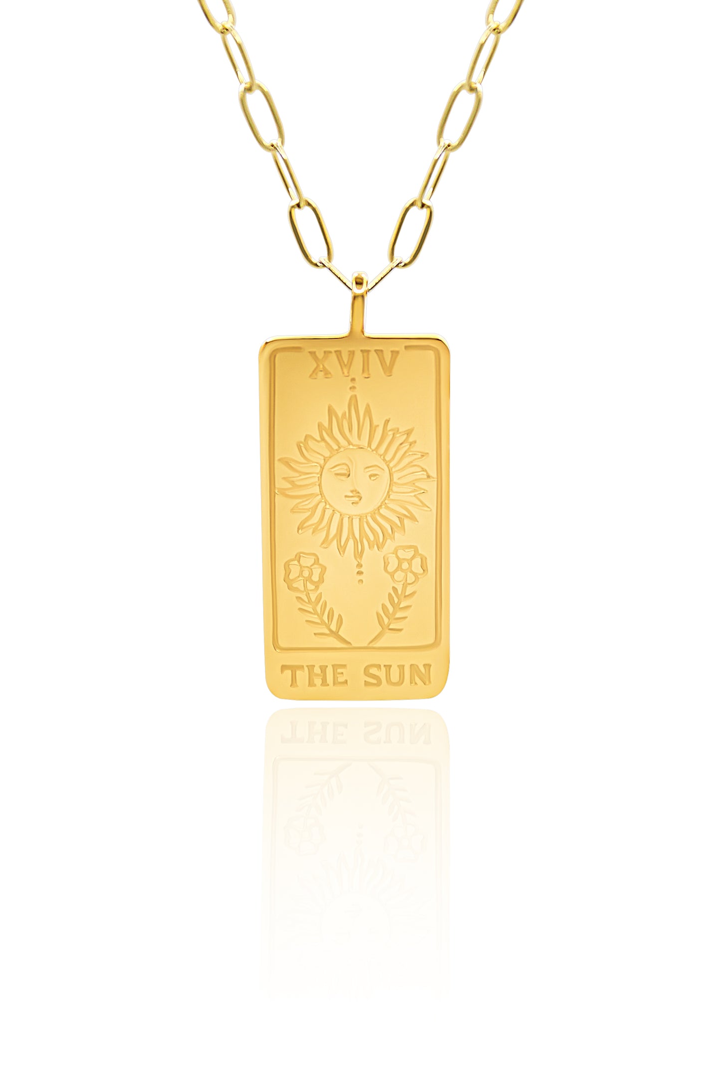 The Crius Sun Tarot Pendant Necklace - Victoria Maddox