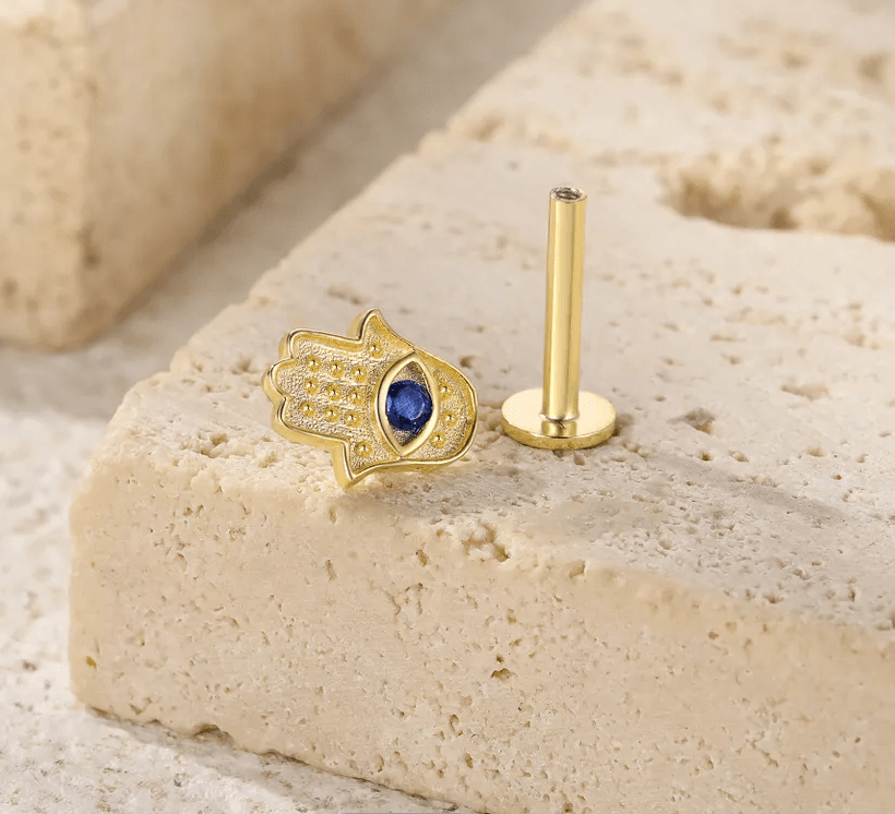 The Tatianna Hamsa Protection Earrings - Victoria Maddox