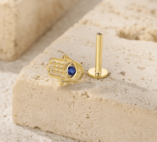 The Tatianna Hamsa Protection Earrings - Victoria Maddox