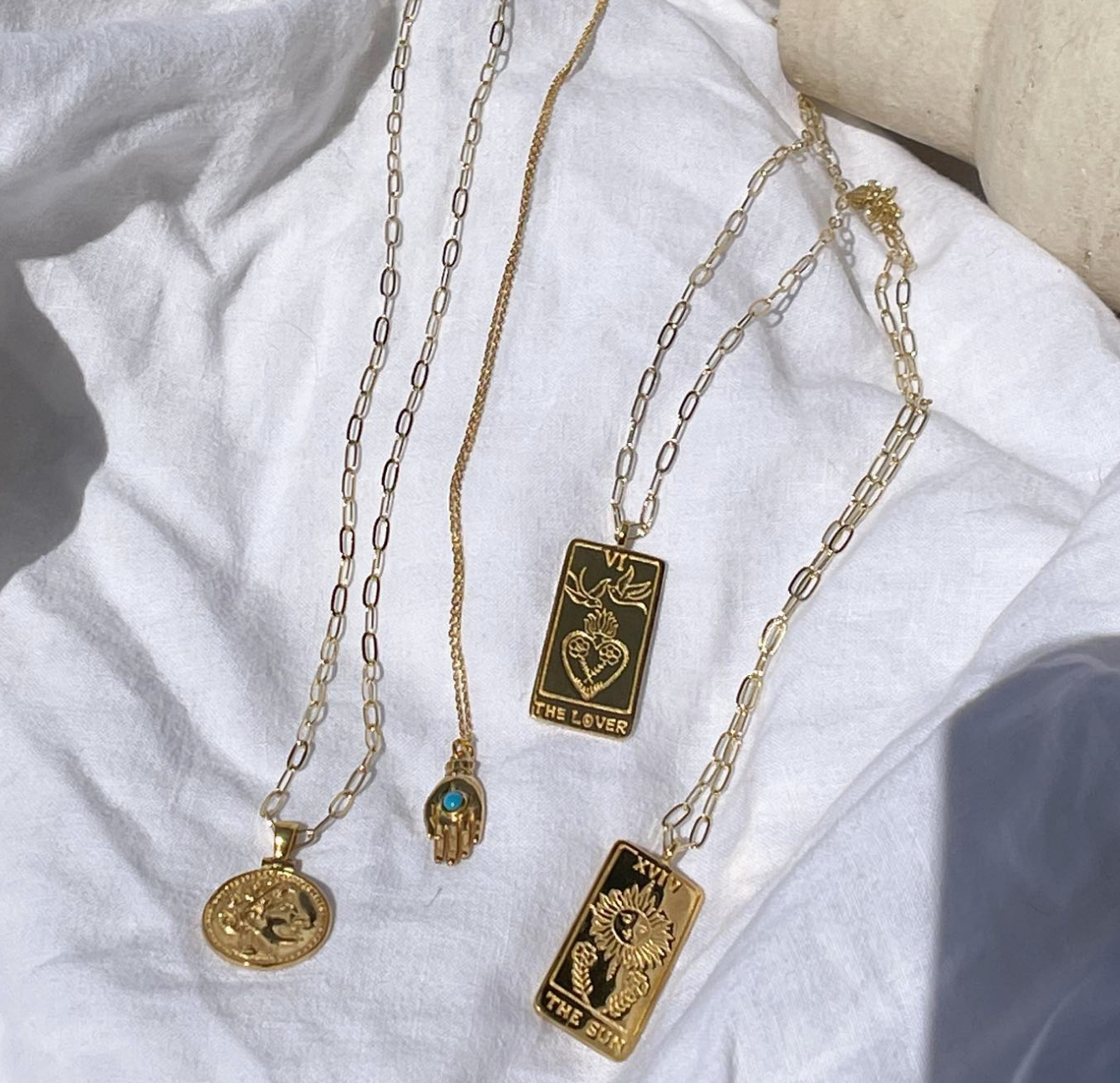 The Crius Sun Tarot Pendant Necklace - Victoria Maddox