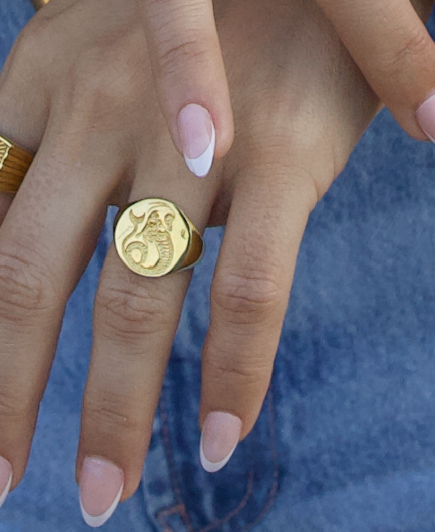 The Capricorn Signet Ring - Victoria Maddox
