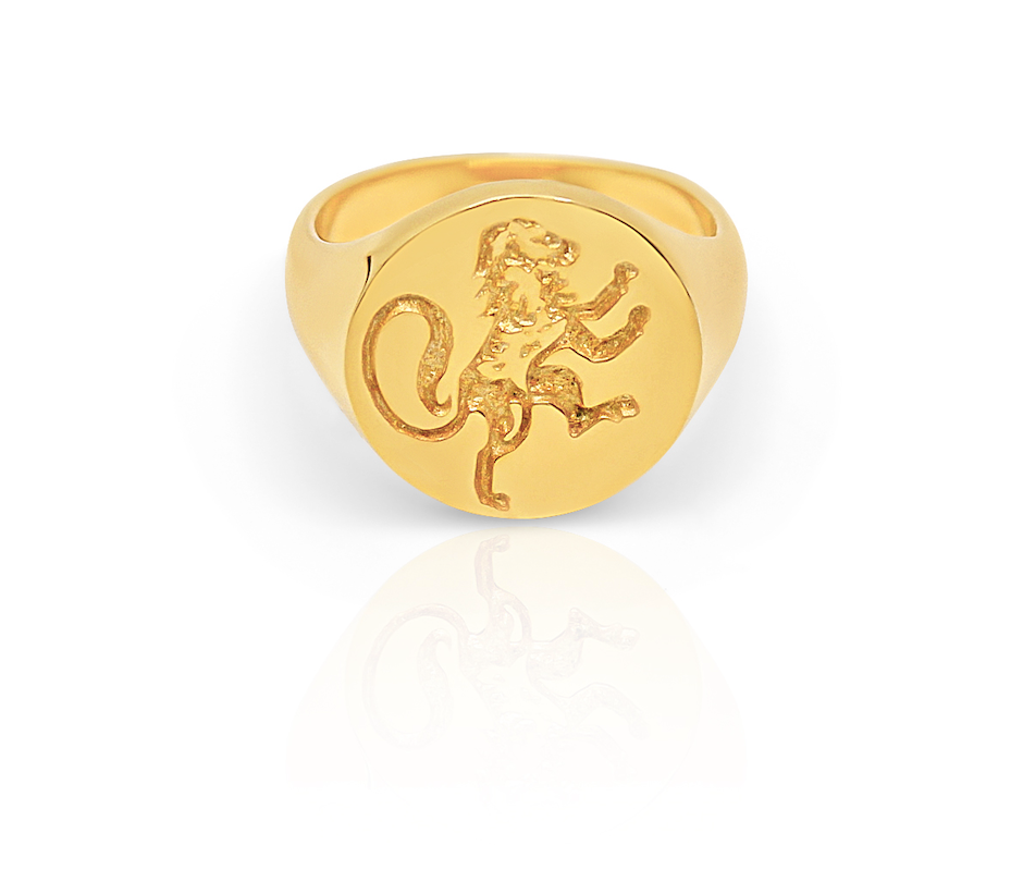 The Leo Signet Ring - Victoria Maddox