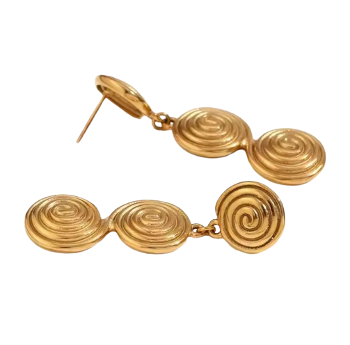 Spiral Retro Earrings
