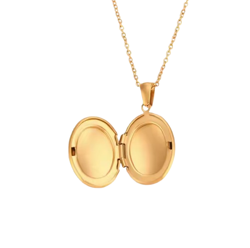 Gold Locket Pendant