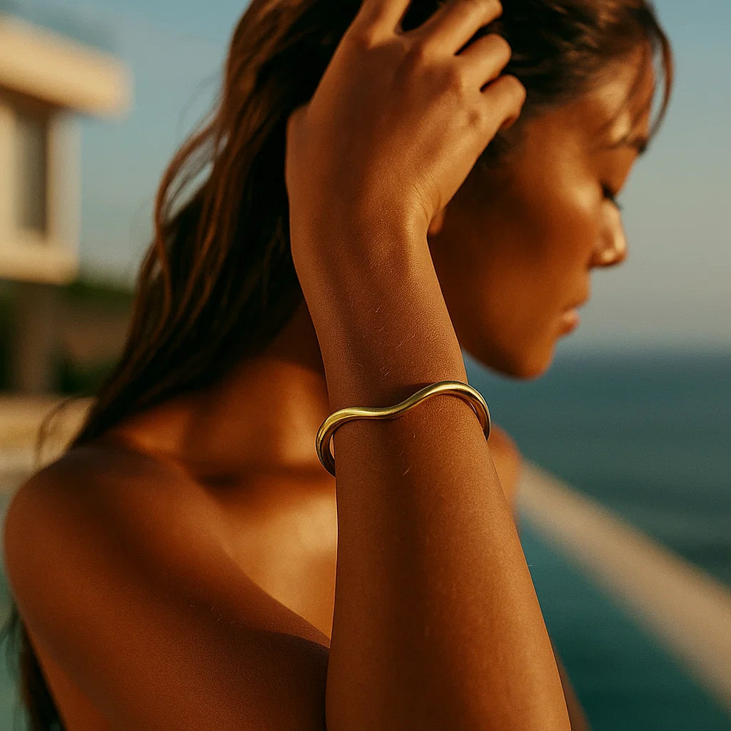 Maya Abstract Cuff (Thin)