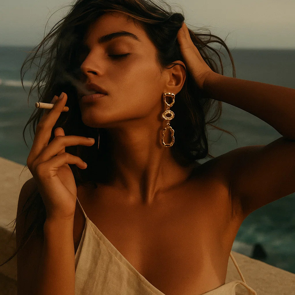 Abstract Retro Earrings