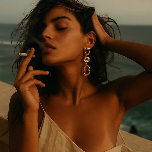 Abstract Retro Earrings