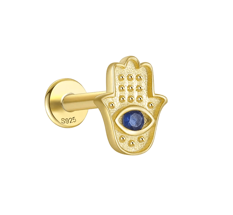 The Tatianna Hamsa Protection Earrings - Victoria Maddox