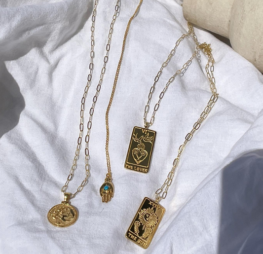 The Crius Sun Tarot Pendant Necklace - Victoria Maddox