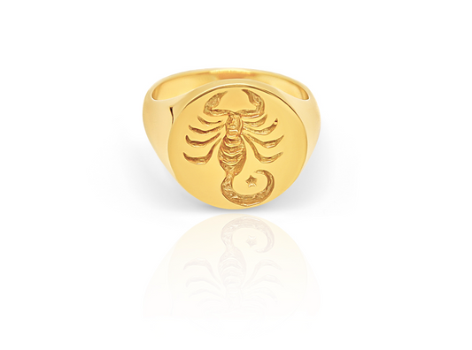 The Scorpio Signet Ring - Victoria Maddox