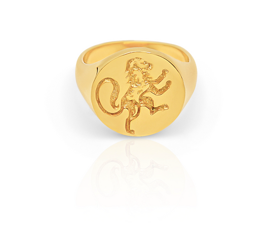 The Leo Signet Ring - Victoria Maddox